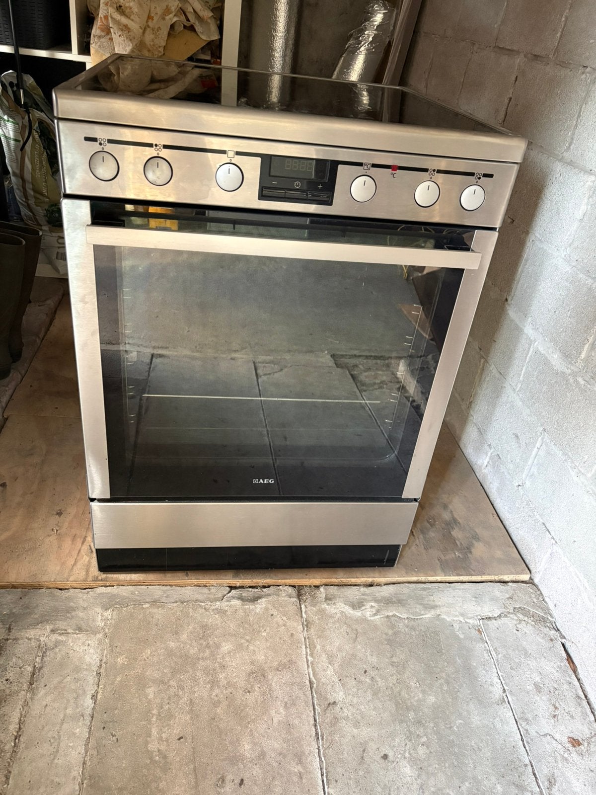 Elektrisch kookvuur AEG + oven (nieuwstaat!), Elektronische apparatuur, Fornuizen, Ophalen, Zo goed als nieuw, Elektrisch