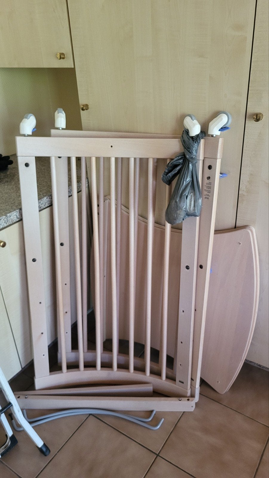 stokke vervangtafel, Ophalen