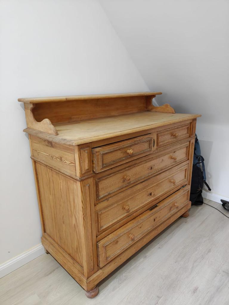 Commode /coiffeuse 5 tiroirs, Enlèvement, Comme neuf