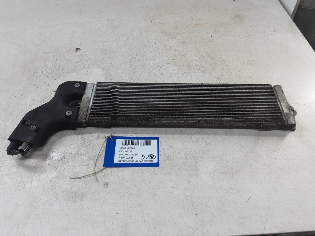 REFROIDISSEUR CARBURANT Volkswagen Lupo (6X1), Volkswagen, Mevr. I. Hauben, Utilisé, Rue de l'Espoir 34 34
4030  GRIVEGNÉE, BE