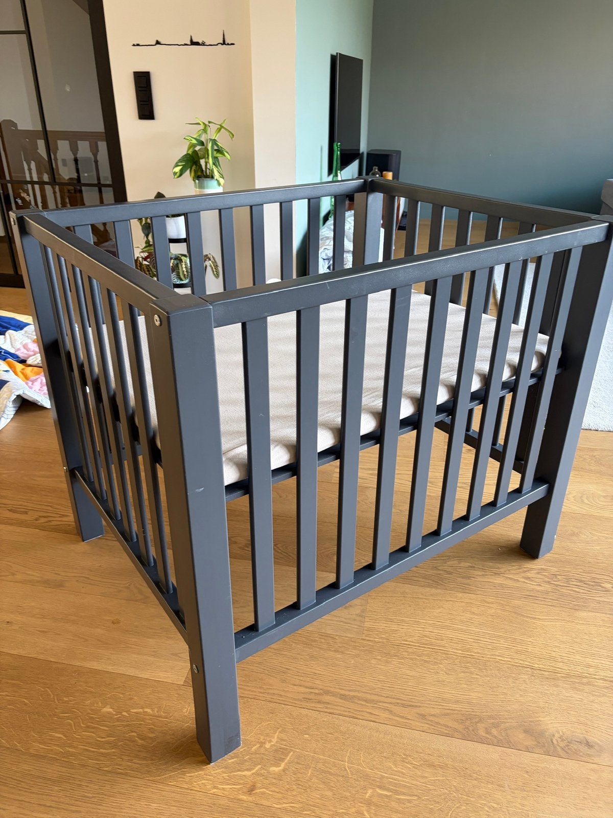 Parc bébé - Quax - 90x70cm + matelas + housse, Enfants & Bébés, Enlèvement, Utilisé