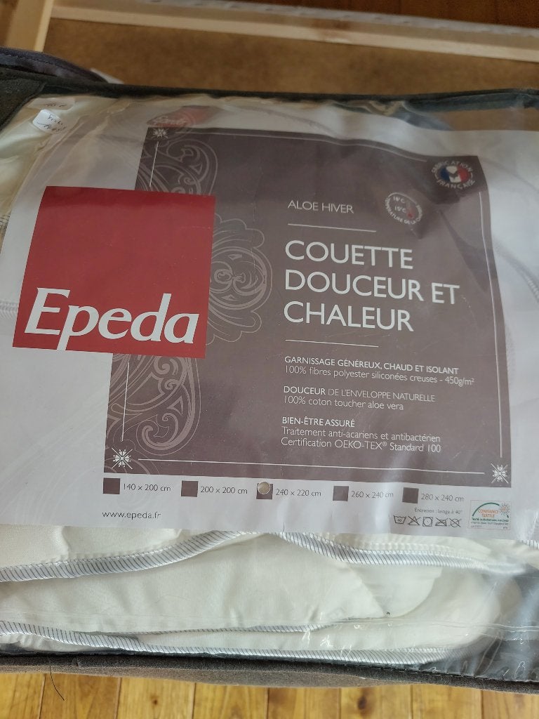 couette Epeda neuve !, Maison & Meubles, Neuf, Enlèvement ou Envoi, Autres marques, Coton