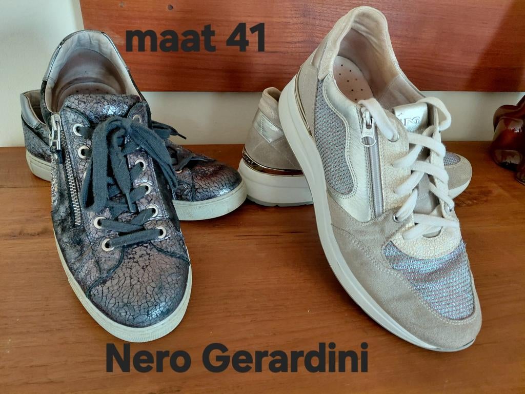 Sneakers maat 41 Nero Giardini 2 paar voor 12 euro, Ophalen of Verzenden, Sneakers