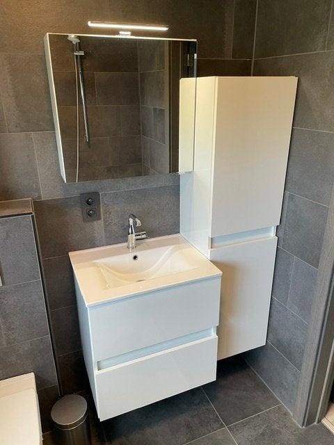 Badkamermeubel Van Marcke in perfecte staat ., Enlèvement, Comme neuf, Armoire à miroir