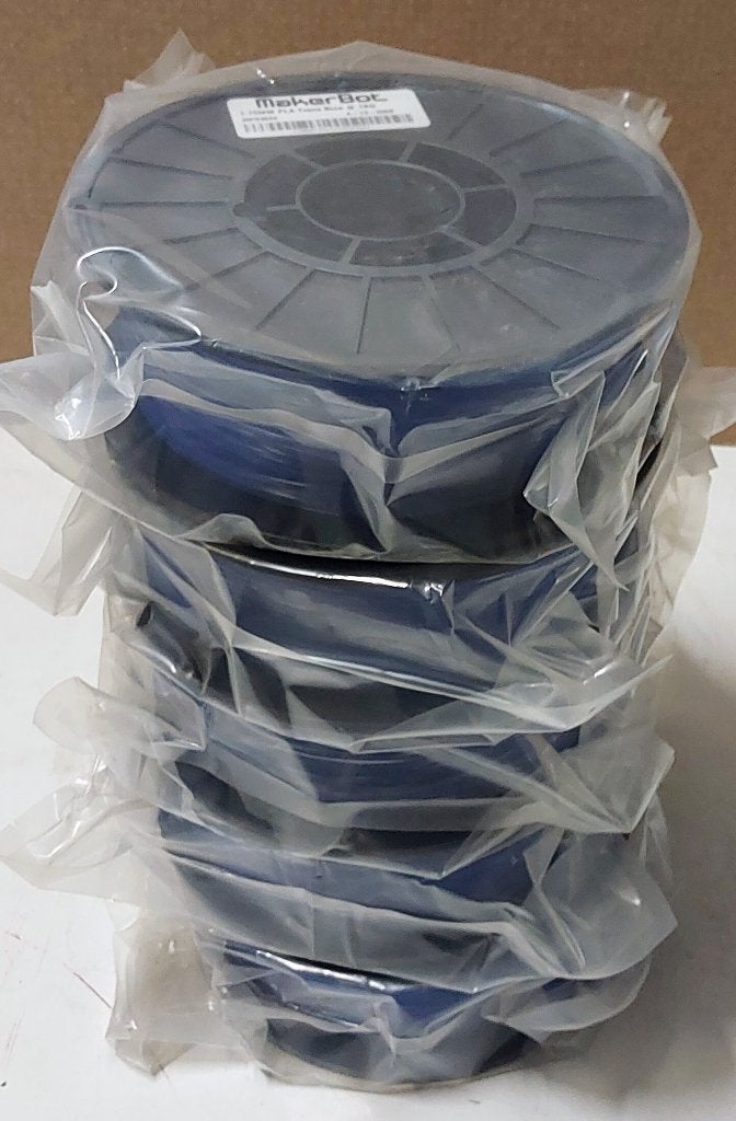 Makerbot PLA Translucent Blue 3D print filament 5 x 1 kg, Informatique & Logiciels, Enlèvement ou Envoi, Neuf, Bobines de filament
