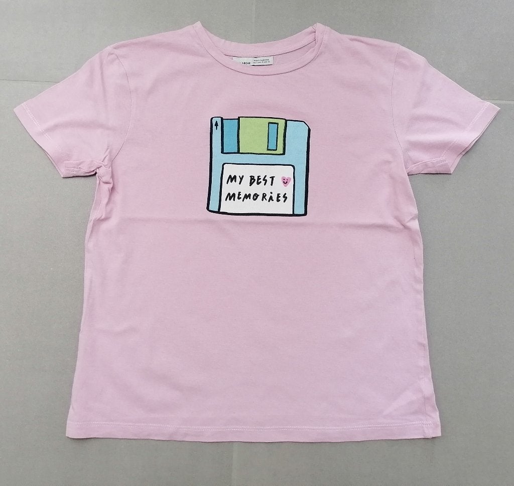 T-shirt Pull&Bear,maat S, Kleding | Dames, T-shirts, Ophalen of Verzenden, Zo goed als nieuw, Korte mouw, Roze