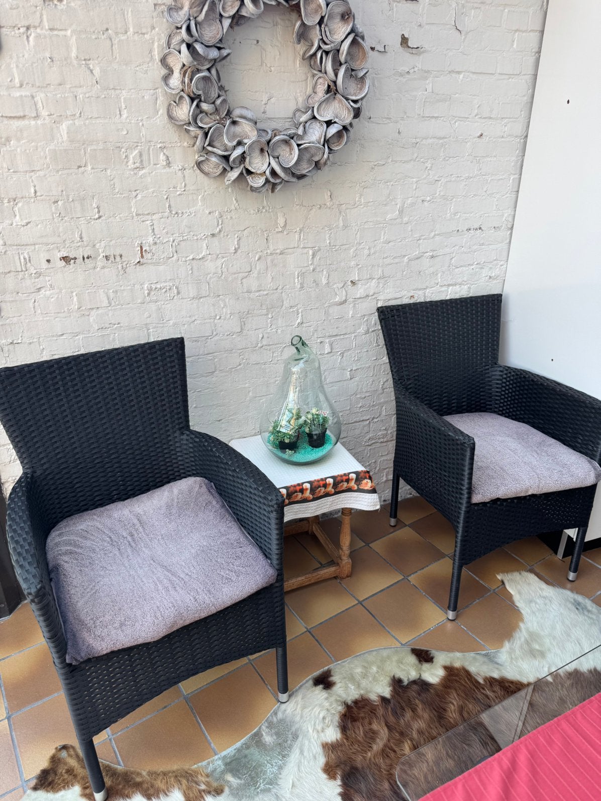 Tuinstoelen, Tuin en Terras, Tuinsets en Loungesets, Ophalen, Zo goed als nieuw