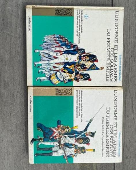 Boeken uniformen Napoleon, Verzamelen, Militaria | Algemeen, Ophalen of Verzenden
