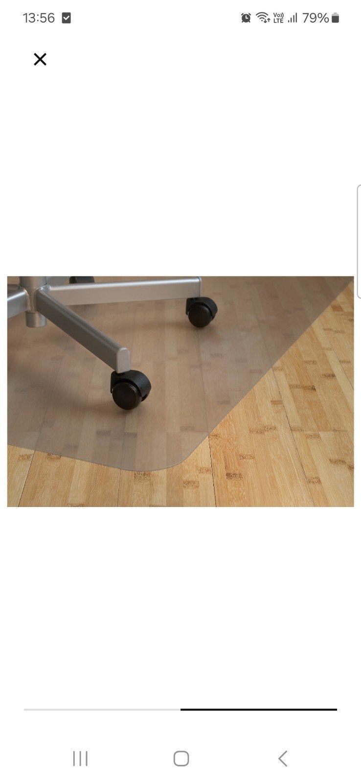 Vloerbeschermer, Ophalen