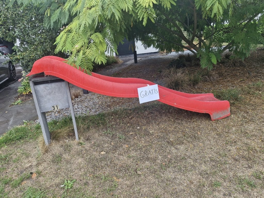 glijbaan (ong 2.50m lang), Enfants & Bébés, Jouets | Extérieur | Aires de jeux, Enlèvement, Utilisé, Toboggan