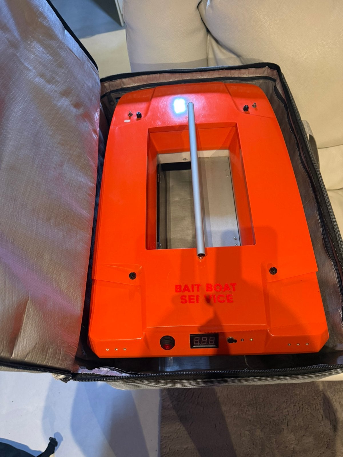 Project Bait Boat, Ophalen, Zo goed als nieuw