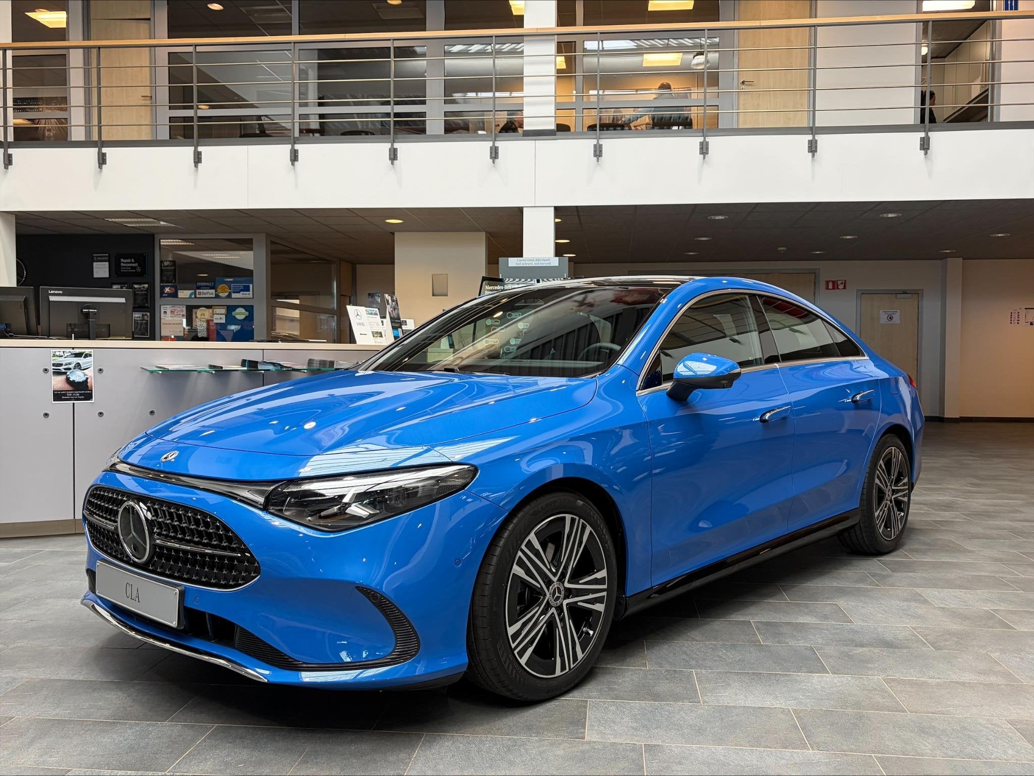 Mercedes-Benz CLA-klasse CLA 180 Business Line Nieuwe wagen, Auto's, Stof, Zwart, 4 cilinders, 115 g/km