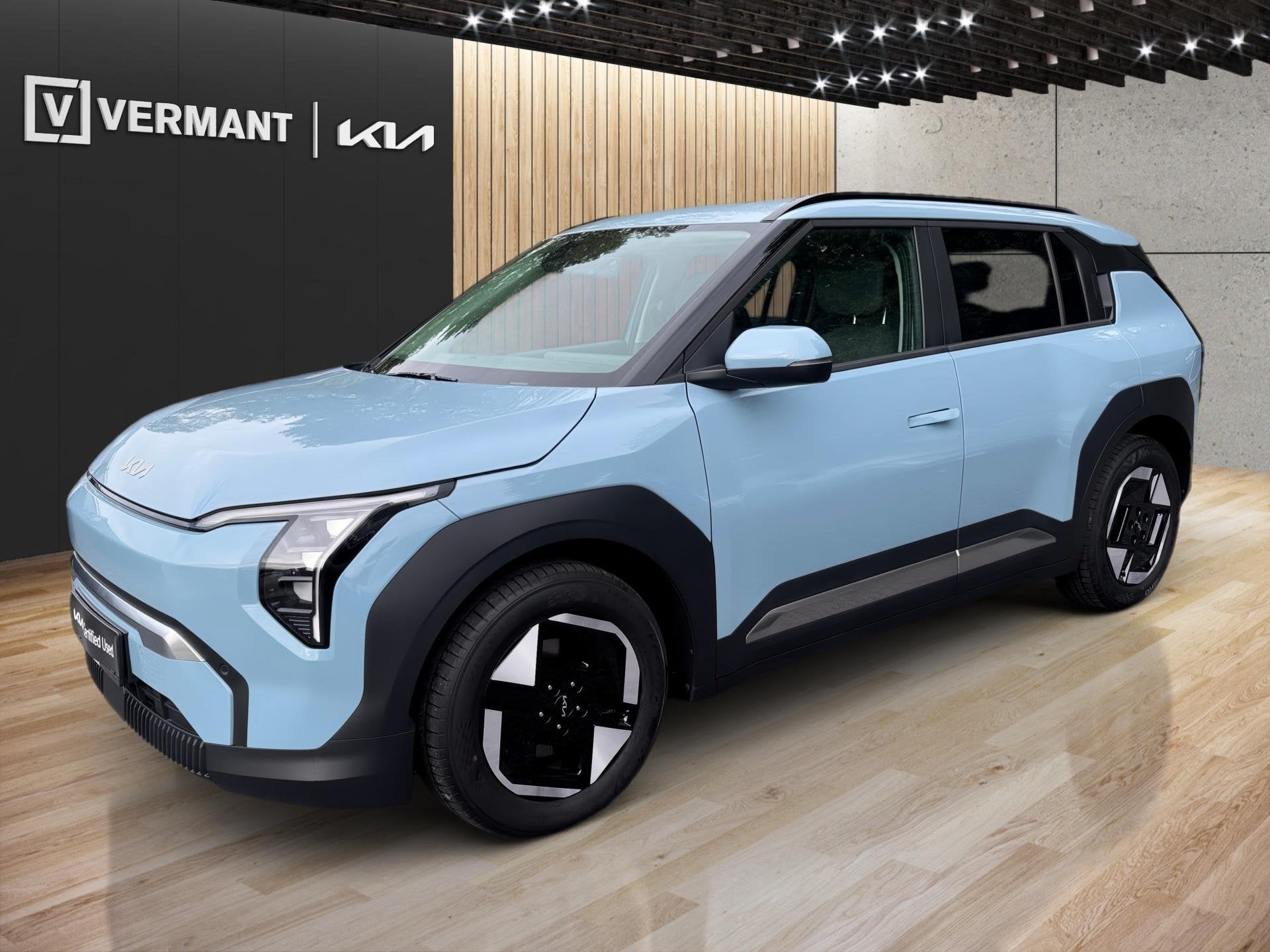 Kia EV3 81,4 kWh Earth, Auto's, Automaat, EV3, Parkeersensor, Blauw