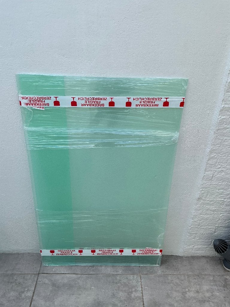 Plexiglas   Helder 4 mm dik folie hangt er nog op, Bricolage & Construction, Enlèvement