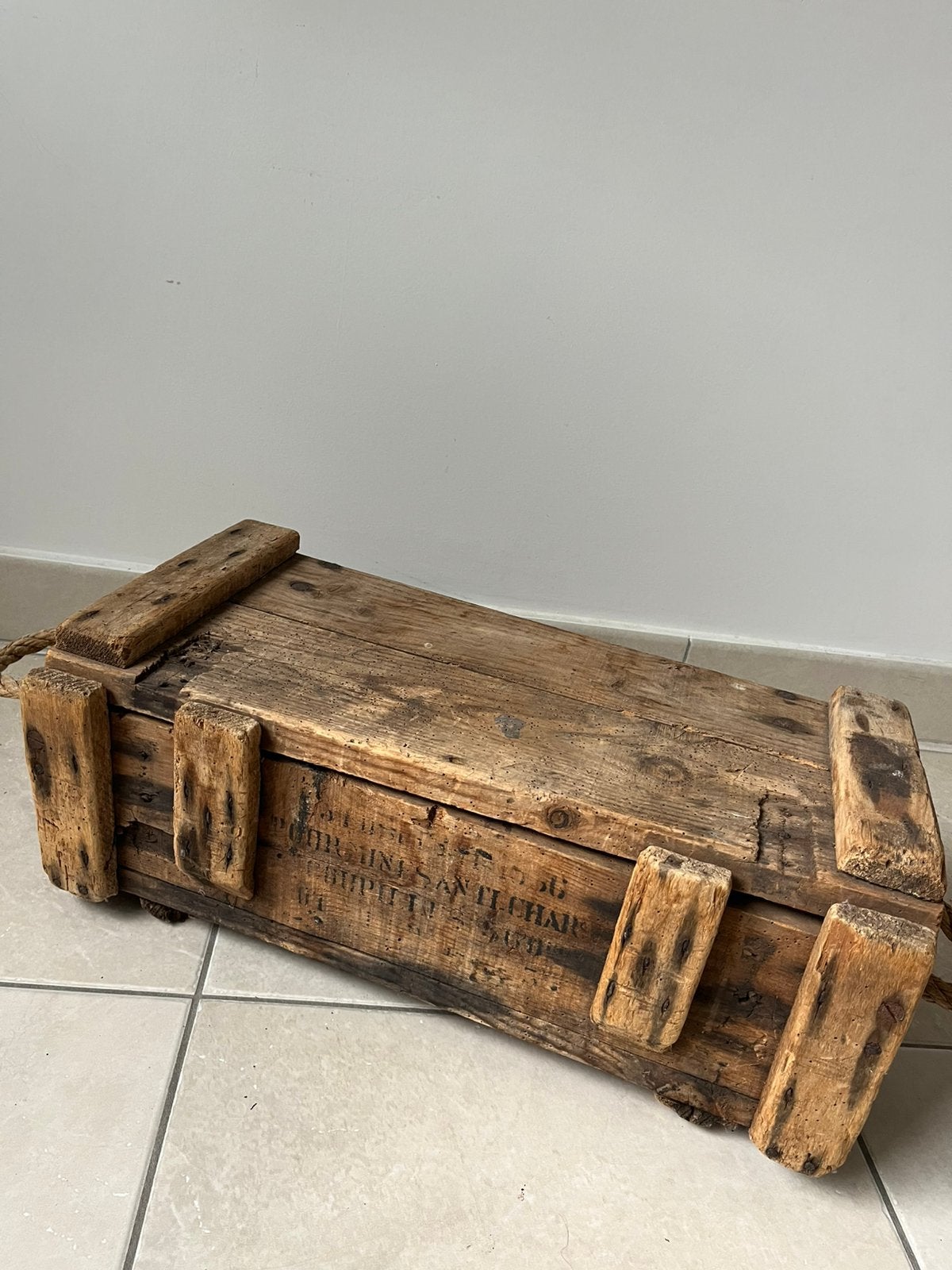 Authentique caisse à munitions Française de 1939, Collections, Enlèvement