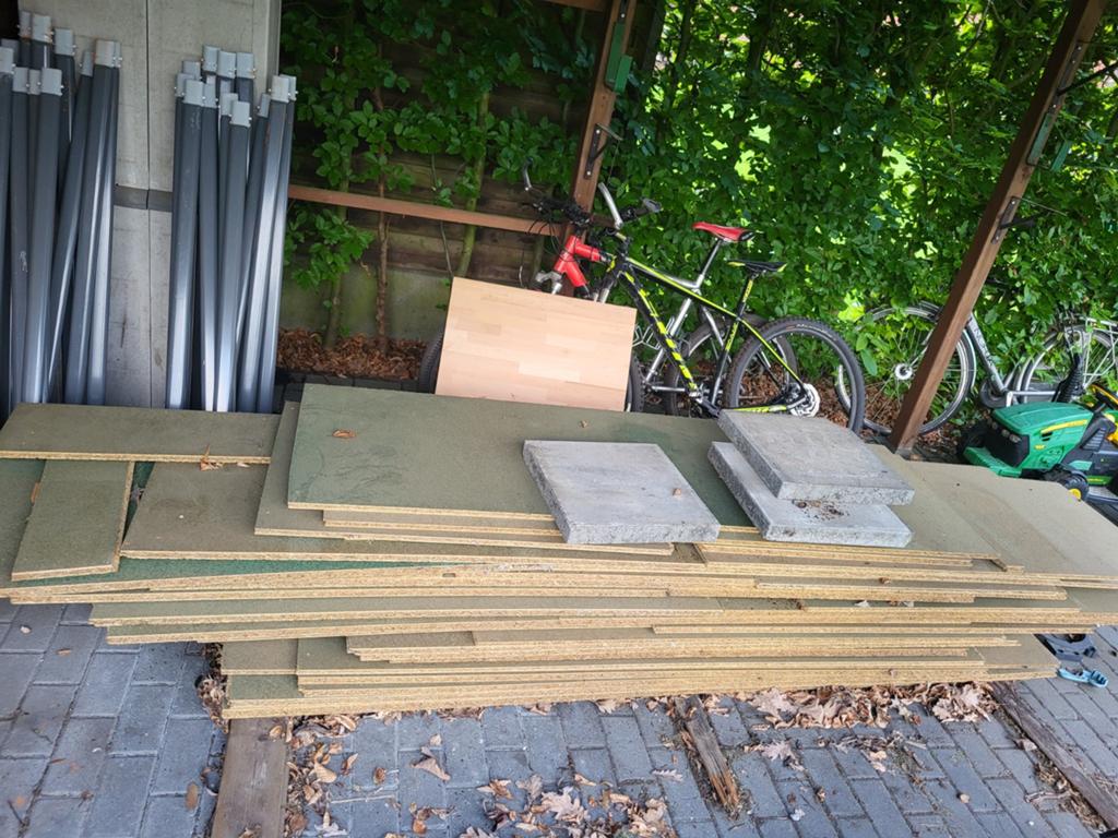 Vezelplaten, Doe-het-zelf en Bouw, Hout en Planken, Ophalen