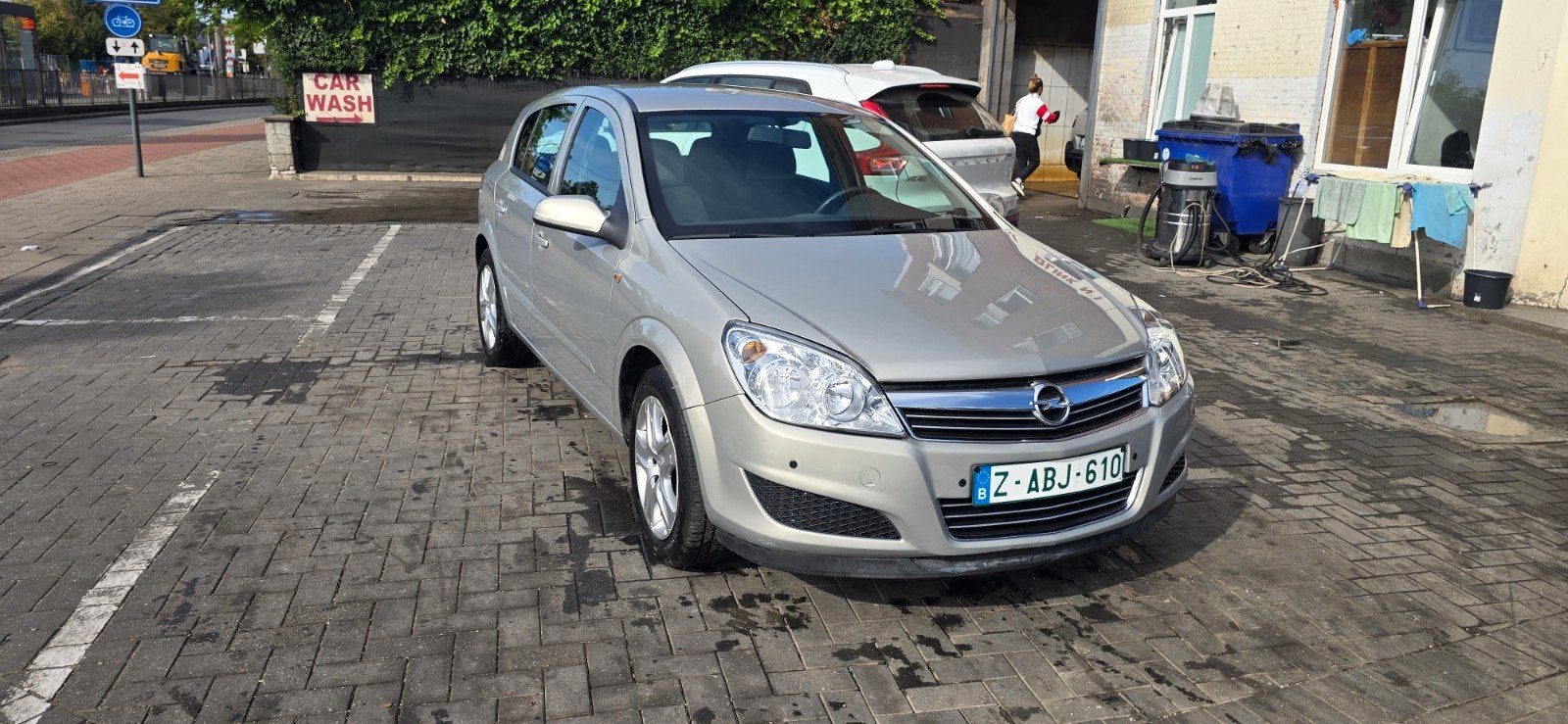 opel astra h benzine 1.4 km68.000 met airco met keuring, Auto's, Bedrijf, Handgeschakeld, Astra, Te koop