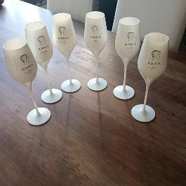 6 cava Anna glazen, samen 4€, Ophalen