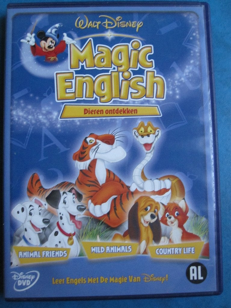 Magic English - À la découverte des animaux (DISNEY), Enlèvement ou Envoi, Dessin animé, Tous les âges, Américain