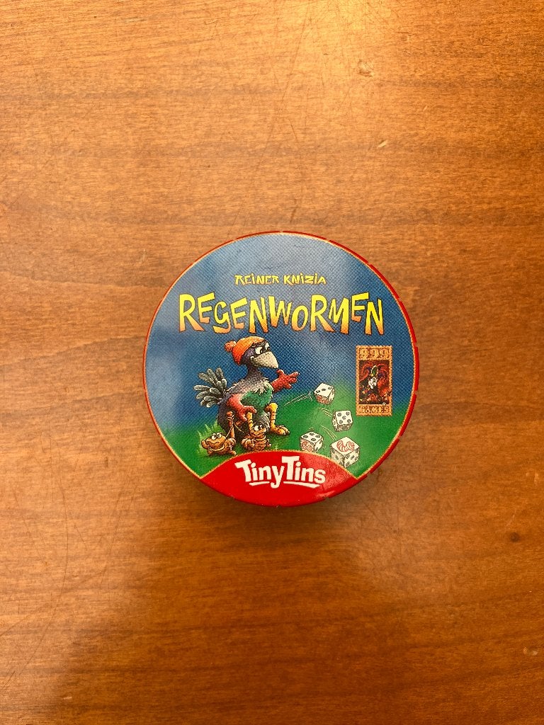 Regenwormen mini, Hobby en Vrije tijd, Ophalen, 999 games, Nieuw, Vijf spelers of meer