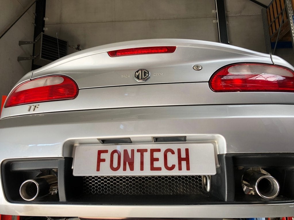 MG TF MGTF LE500 MGF MG F achterlichten met wit knipperlicht, Ophalen of Verzenden, Gebruikt