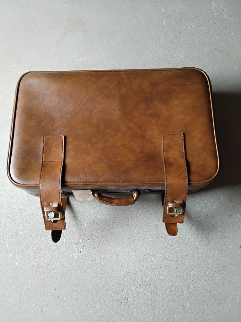 Koffer, Handtassen en Accessoires, Ophalen, Gebruikt, Leer
