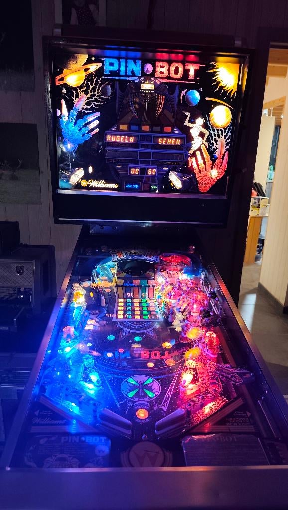 Flipper Williams Pin-Bot, Collections, Machines | Flipper (jeu), Flipper (jeu), Williams, Enlèvement, Utilisé