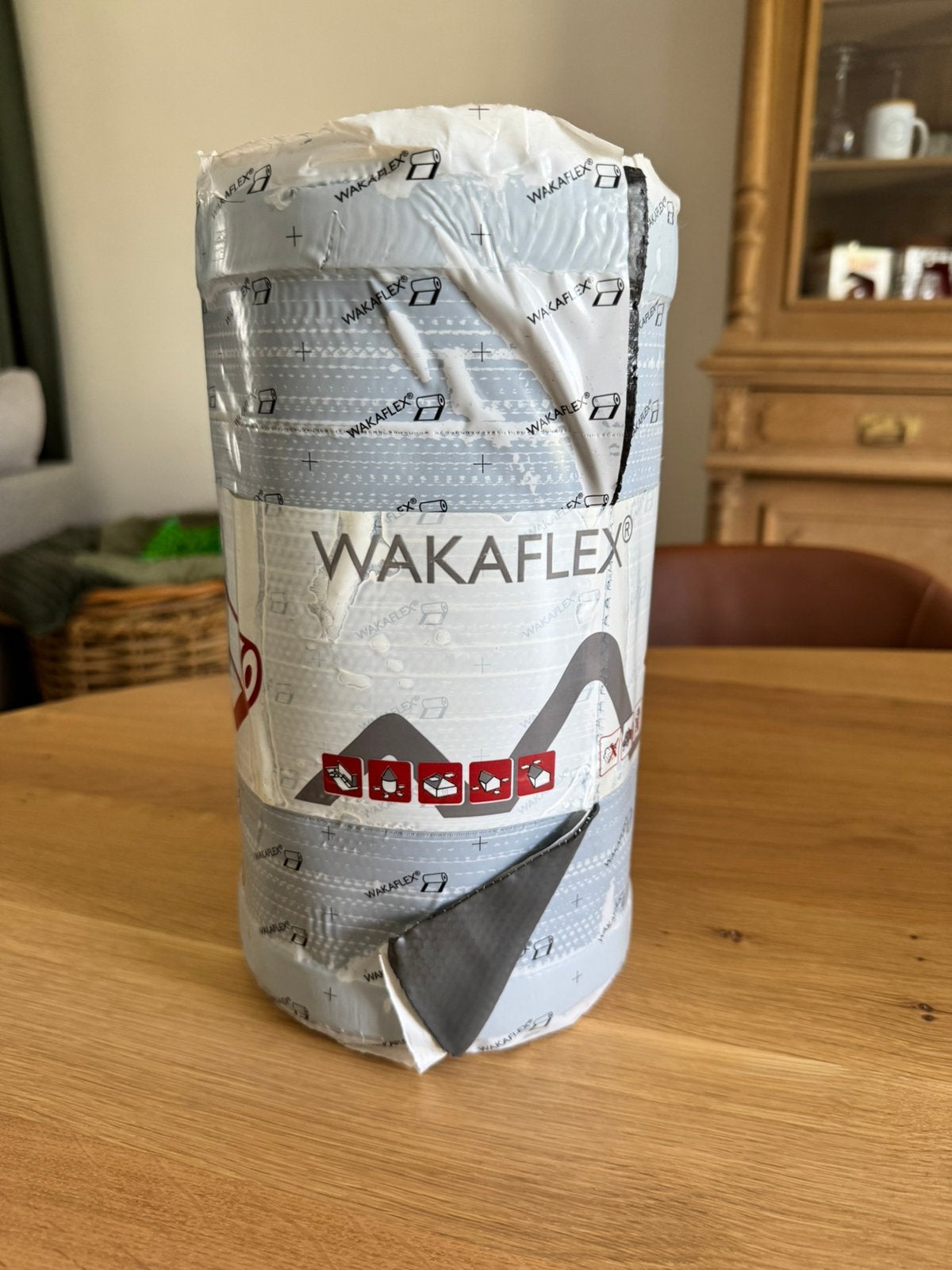 Te koop: Nieuwe rol Wakaflex – kleur lood – 280 mm x 5 meter, Bricolage & Construction, Tuiles & Revêtements de toit, Enlèvement