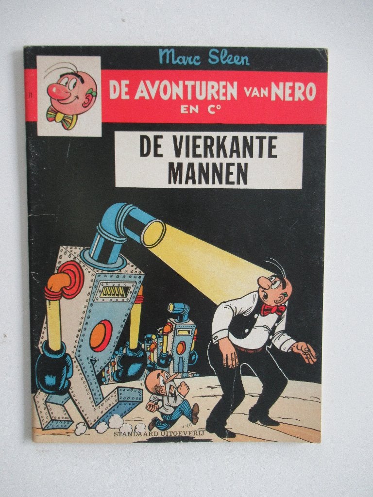 nero..nr.71...de vierkante mannen..........1st, Ophalen of Verzenden, Gelezen