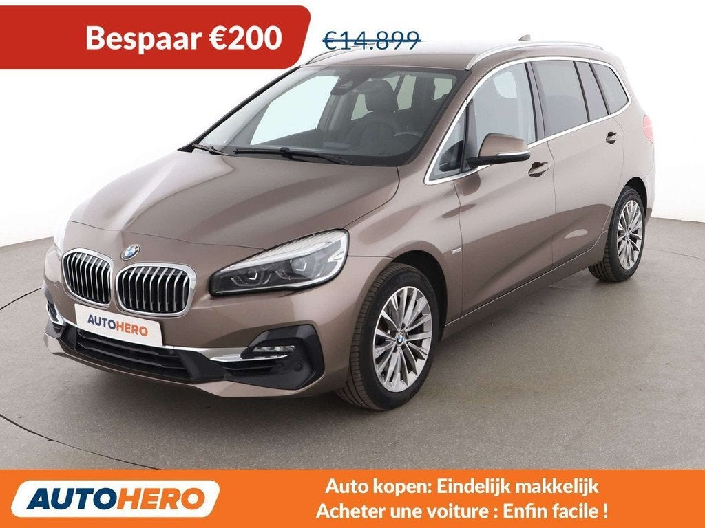 BMW 2 Serie 218 218i Gran Tourer Luxury Line (bj 2018), Auto's, Gebruikt, Euro 6, 136 pk, Overige carrosserie