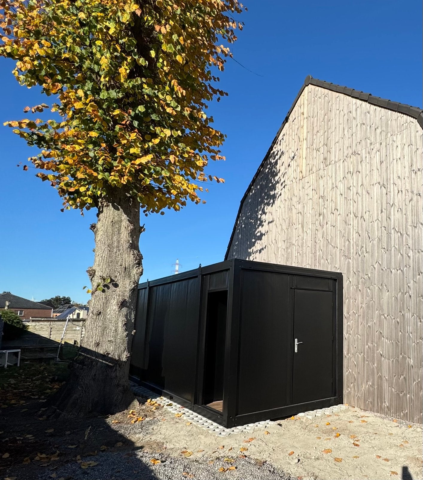 Werfkeet/unit, Bricolage & Construction, Abris de chantier & Baraques de chantier, Utilisé, Enlèvement