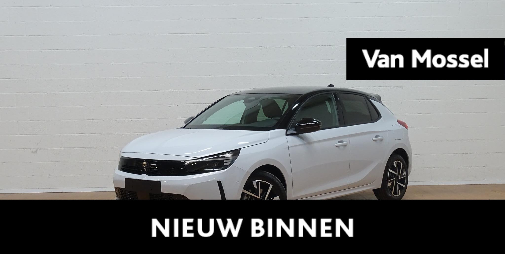 Opel Corsa 1.2 Turbo 74kW S/S GS, Voorwielaandrijving, Stof, Gebruikt, Zwart