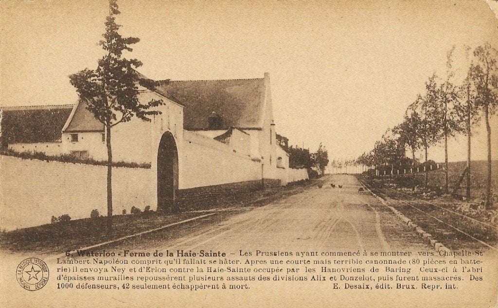 1909 - BELGIQUE - Plancenoit : Ferme « Haie-Saintes », Envoi, Avant 1920, Non affranchie, Brabant Wallon