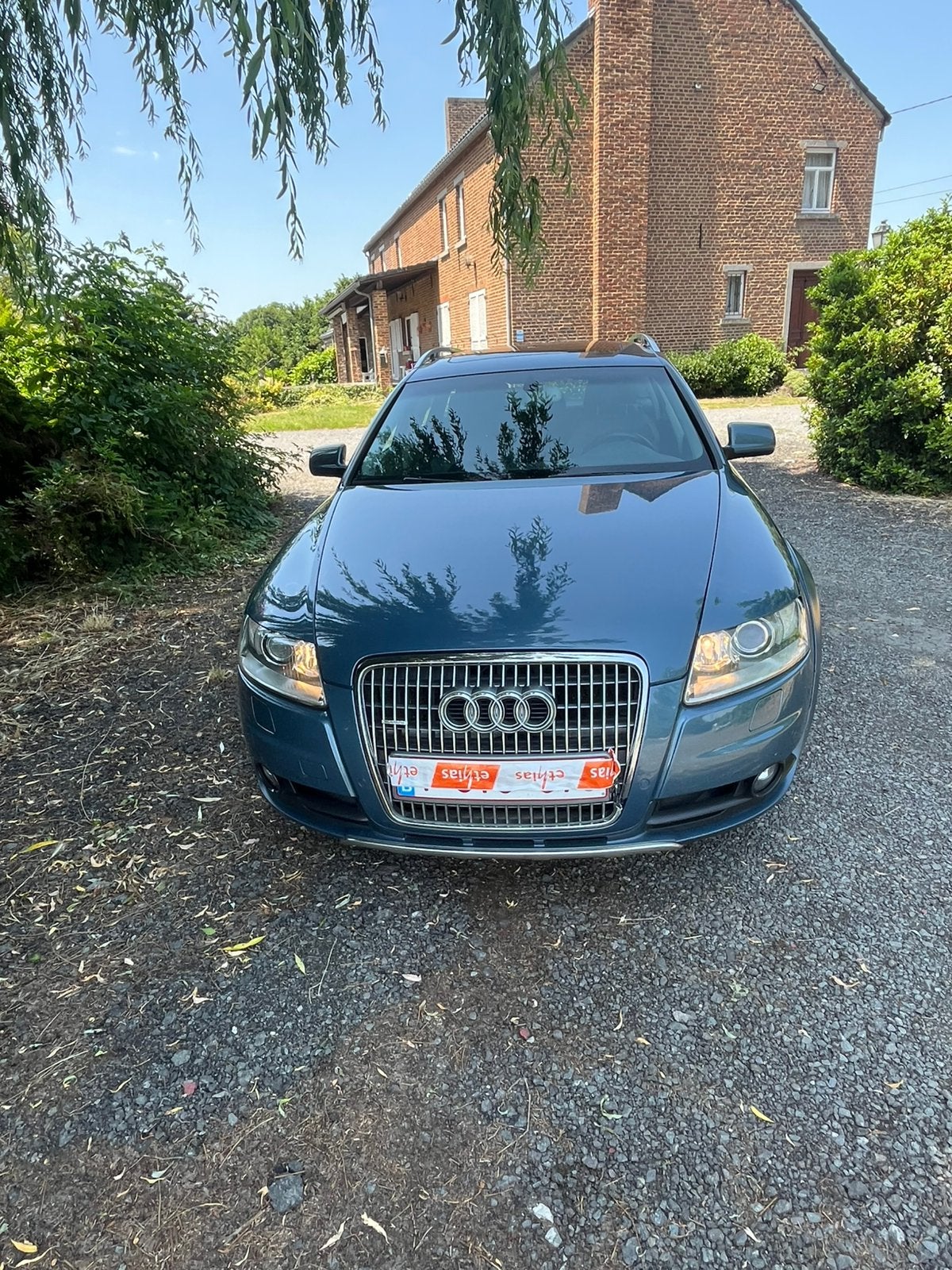 Beau break Audi A6 quattro, Auto's, Audi, Automaat, Euro 5, Zwart, Blauw