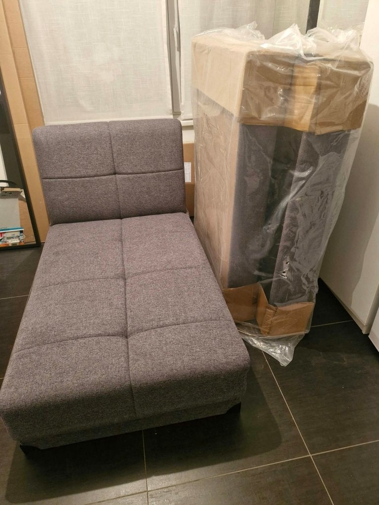 Hoeksalon met slaapfunctie, Ophalen, Nieuw