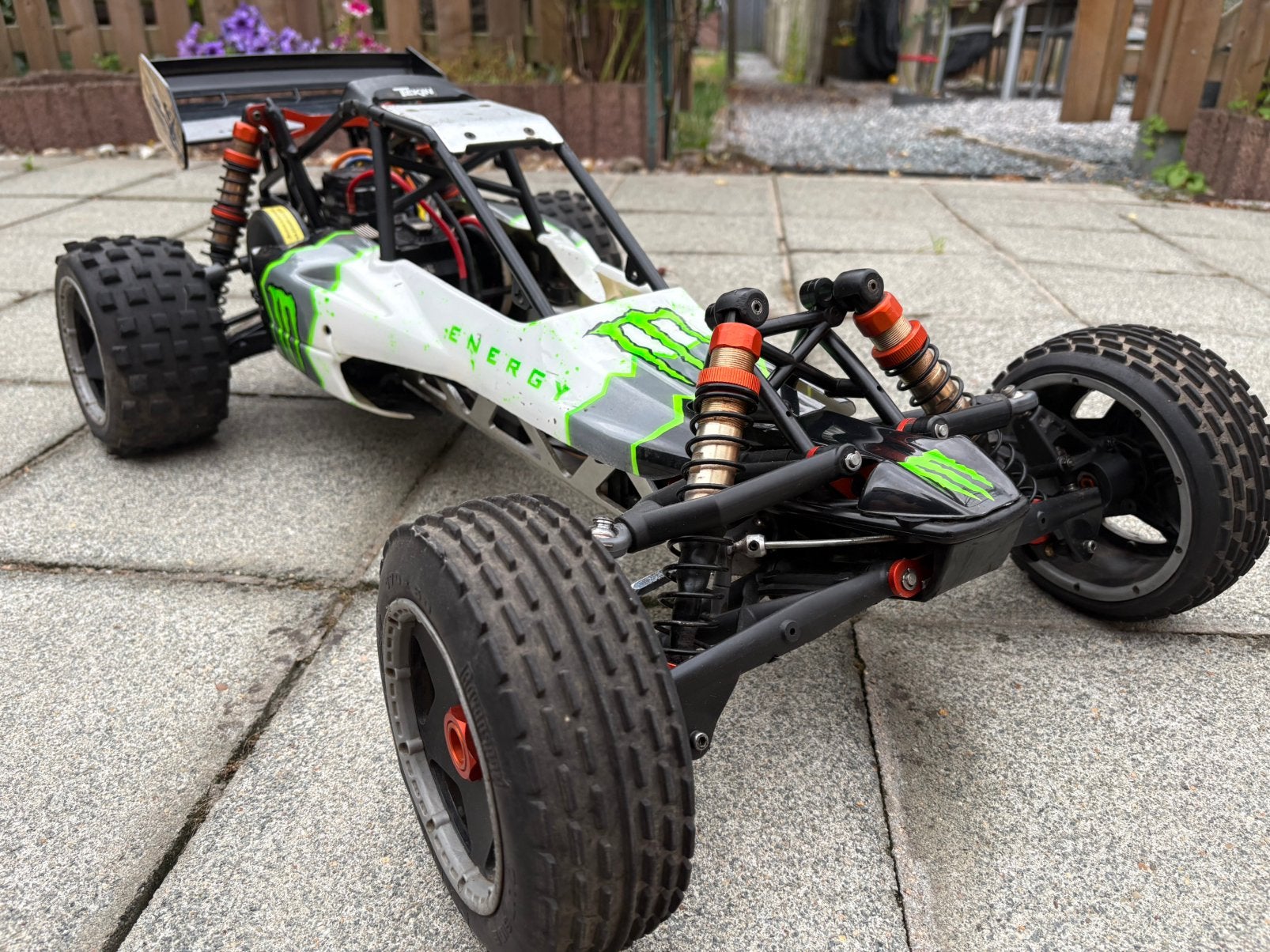 HPI BAJA 5b flux, Hobby en Vrije tijd, Gebruikt, Auto offroad, RTR (Ready to Run), Schaal 1:8