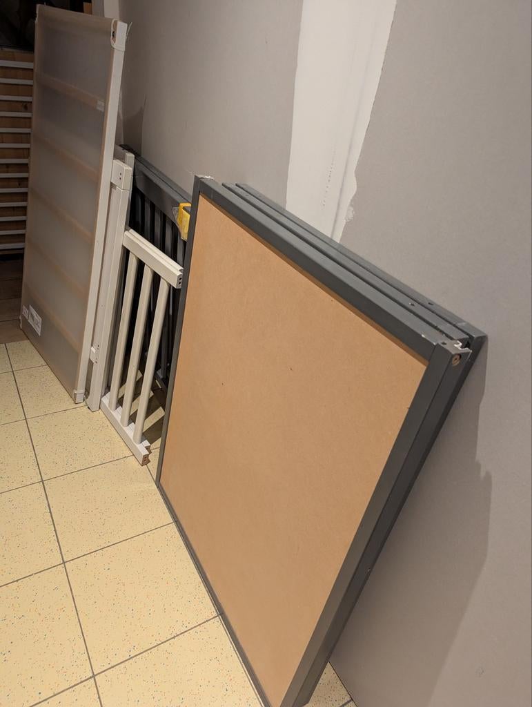 Babybed (120x60) en Babypark, Kinderen en Baby's, Kinderkamer | Bedden, Ophalen