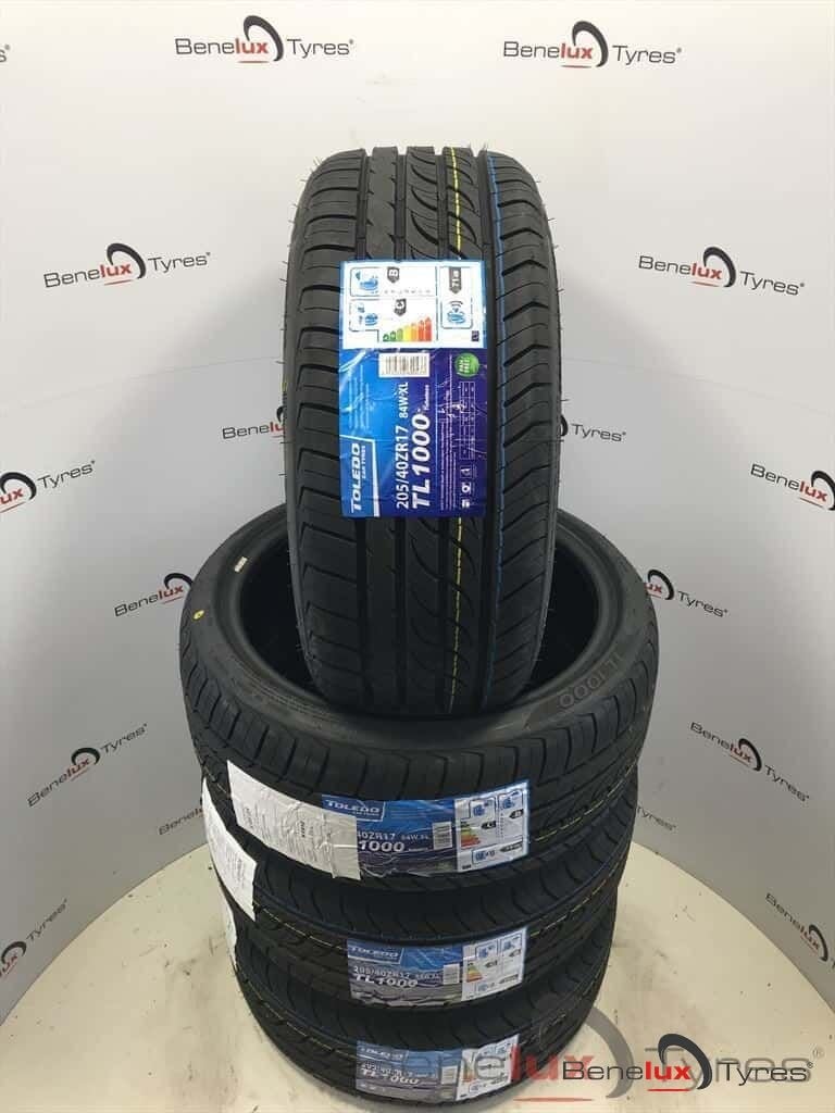 2of4 NEW 205/40ZR17 Tole 205/40R17 205/40 ZR17 R17 205/40/17, Ophalen, -, -, Nieuw