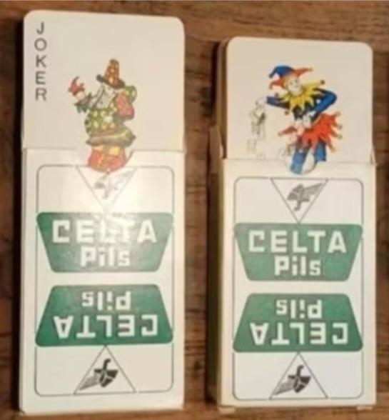 Celta Lager, jeu de cartes, Collections, Envoi, Carte(s) à jouer