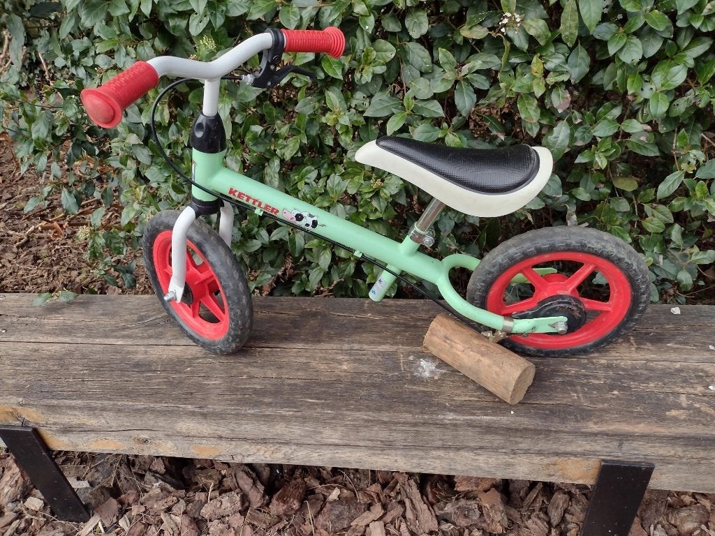 loopfietsjes ketler, Ophalen