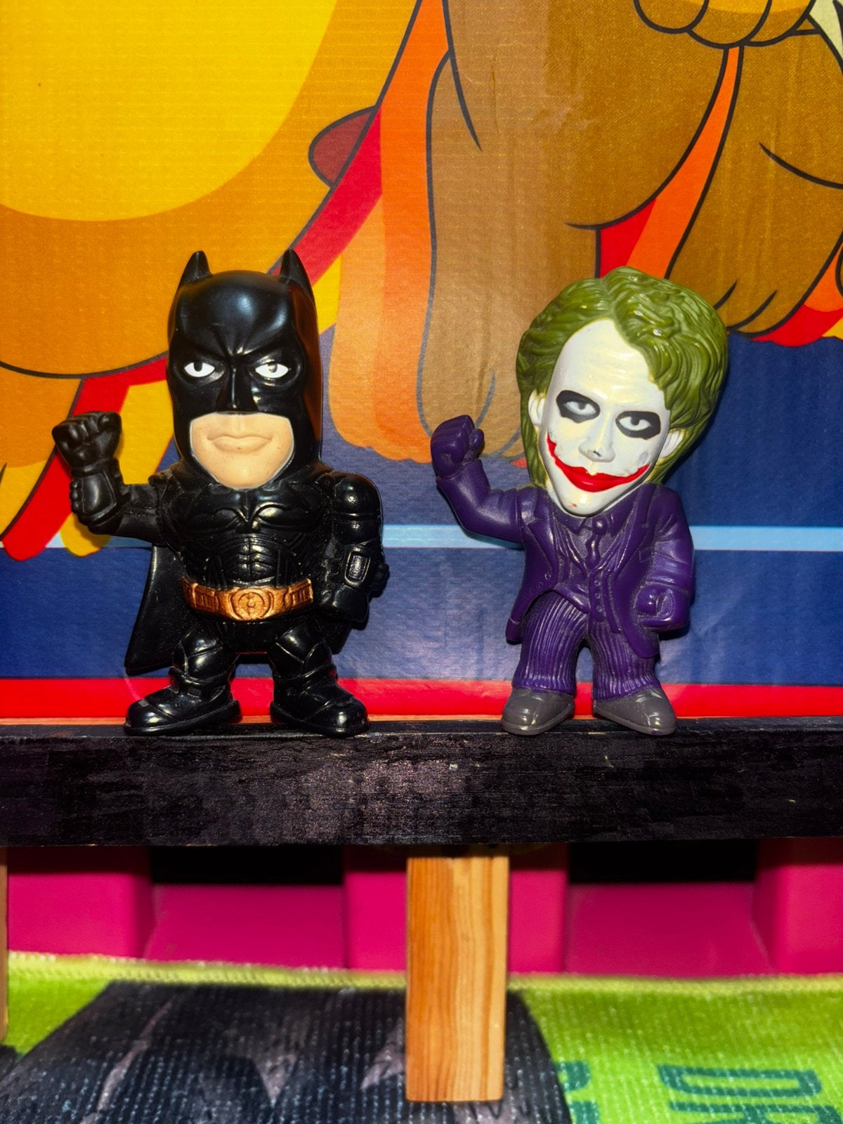 Set van 2 minifiguren van Batman & The Joker The Dark Knight, Ophalen of Verzenden, Gebruikt
