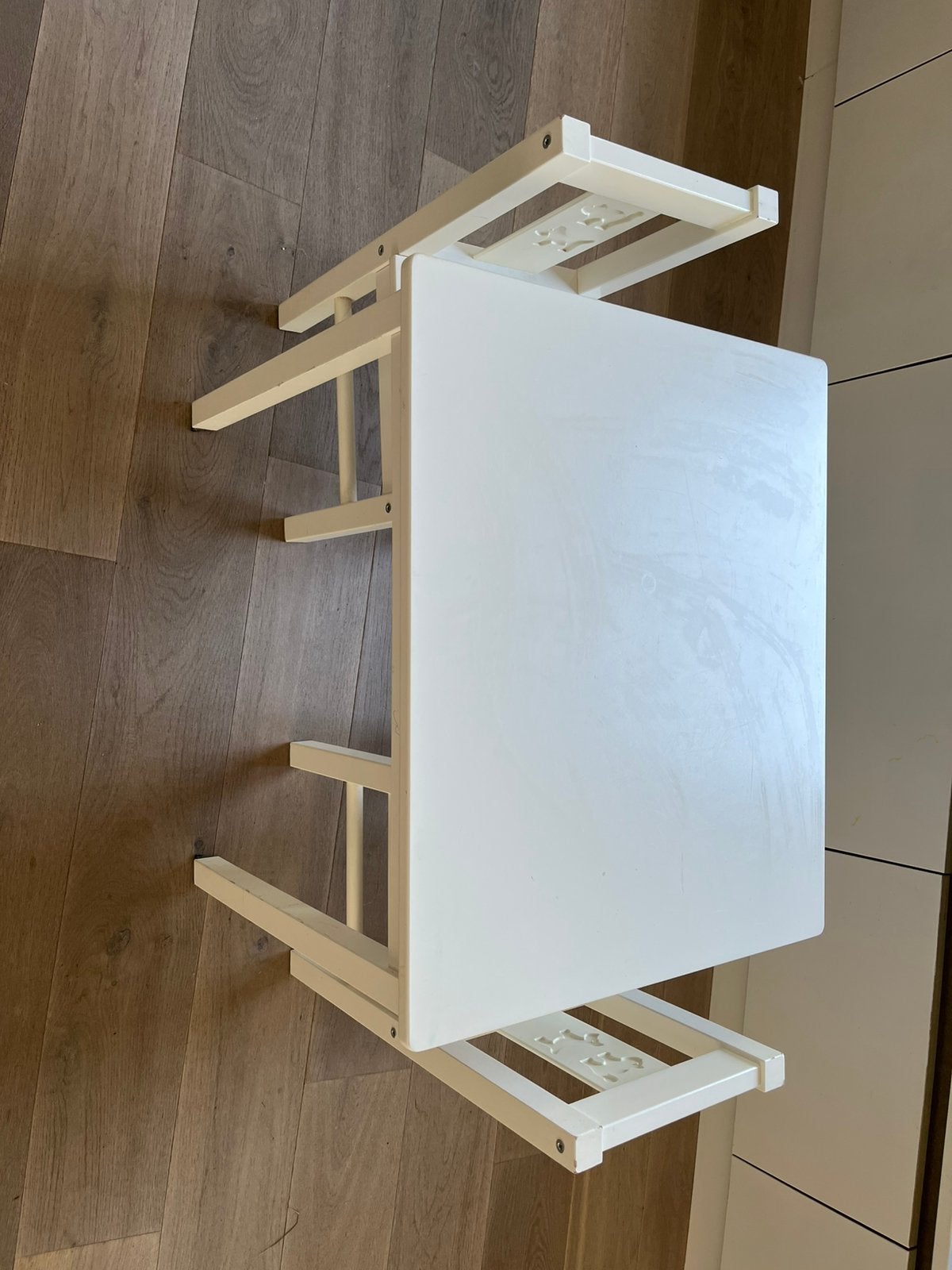 Kindertafel met 2 stoelen ikea, Bricolage & Construction, Tables à dessin, Enlèvement, Utilisé, Moins de 130 cm
