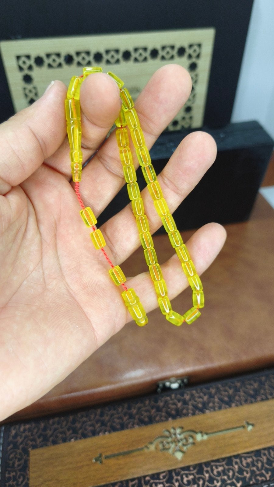 Tesbih 8/6 mm – Blokhars – Systeem, Handtassen en Accessoires, Kettingen, Ophalen of Verzenden
