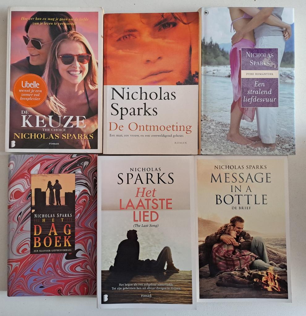 Boeken Nicholas Sparks, Livres, Romans, Utilisé, Enlèvement ou Envoi