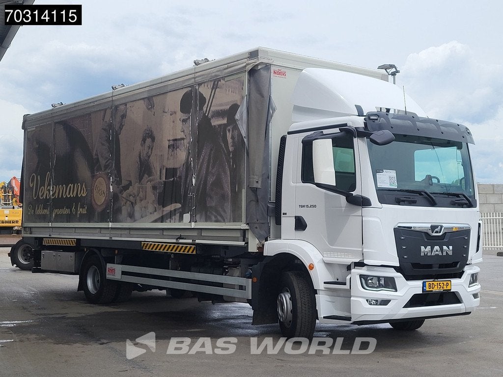 MAN TGM 15.250 4X2 42.000 kms! 15 tons marktwagen BDF Automa, 250 ch, Achat, Euro 6, Entreprise