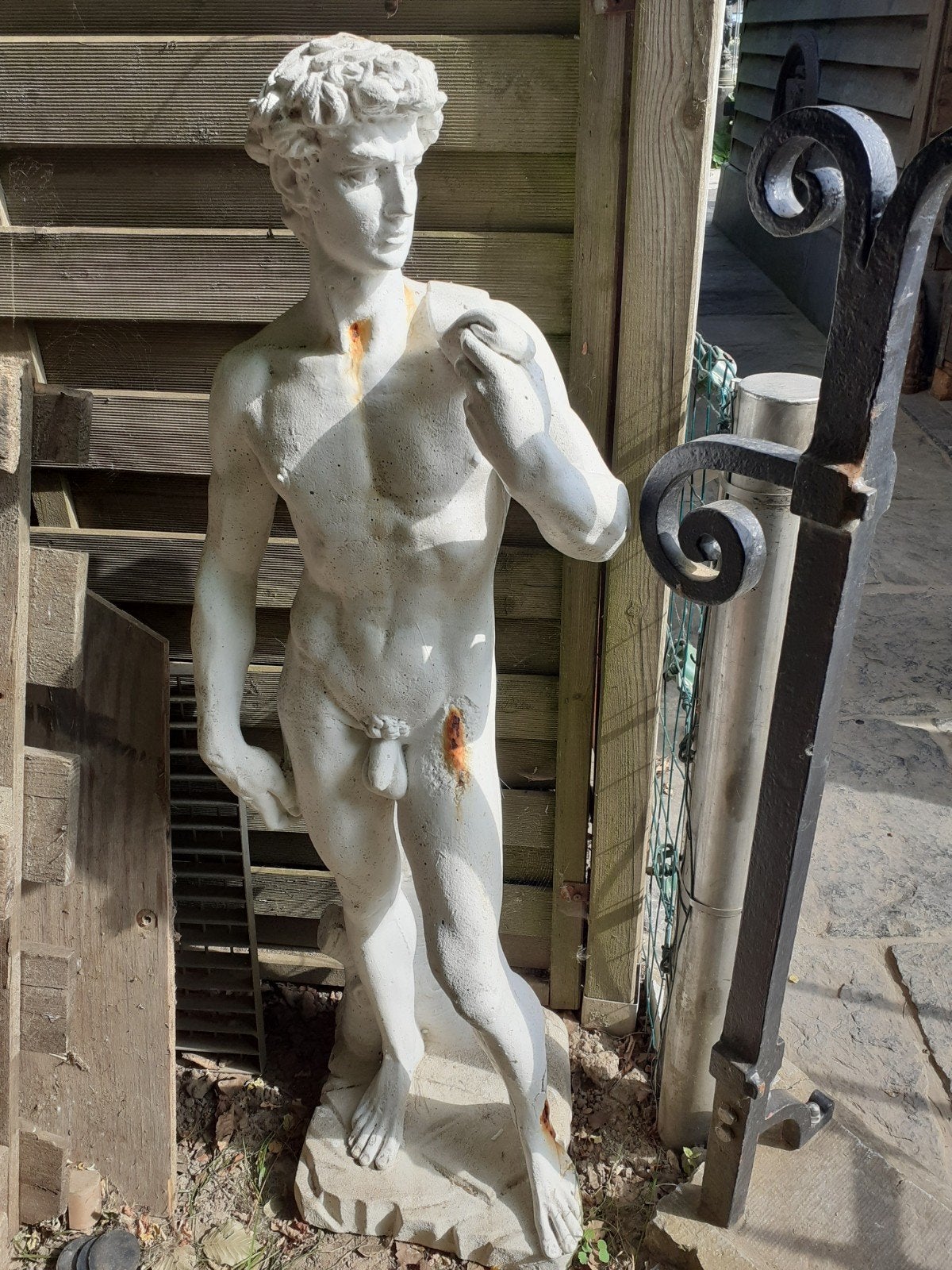 Tuinbeeld, Ophalen, Beton
