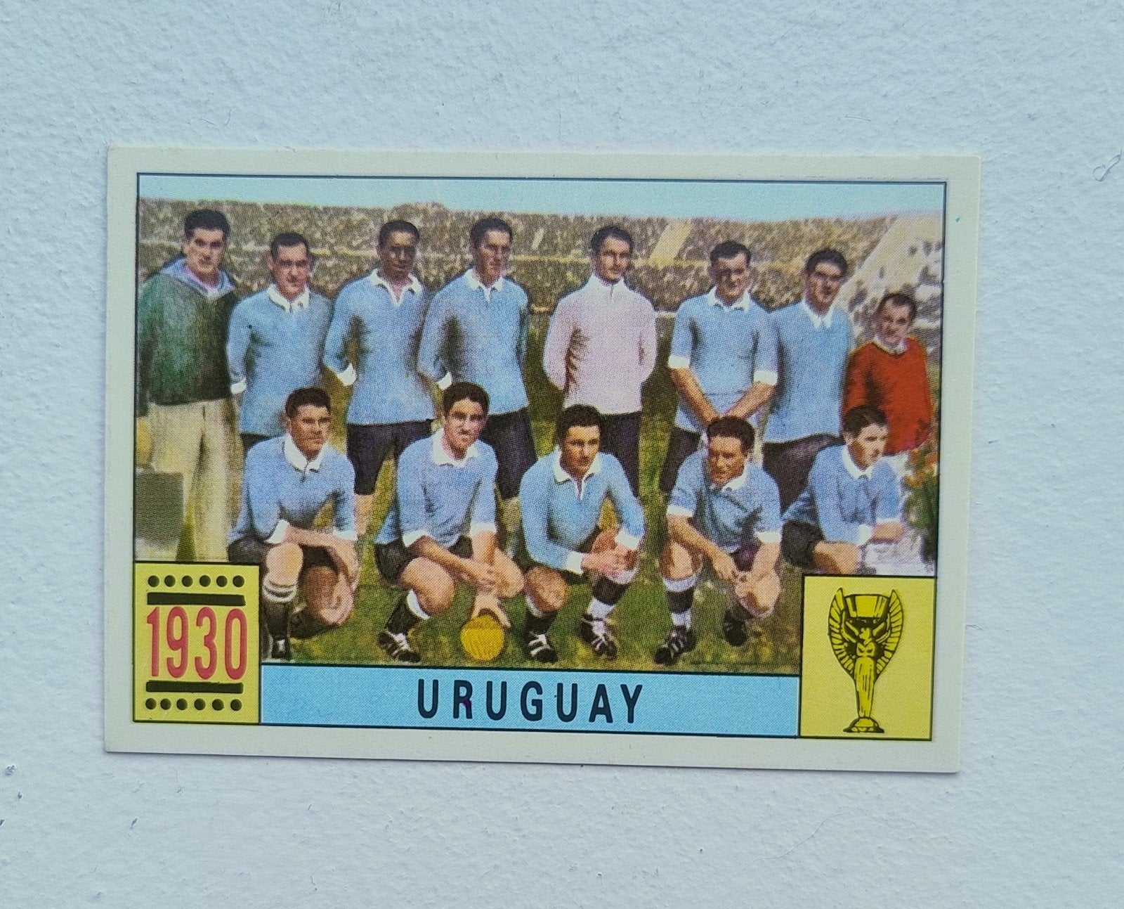 Panini Mexico 70:  1930 Team Uruguay, Verzenden