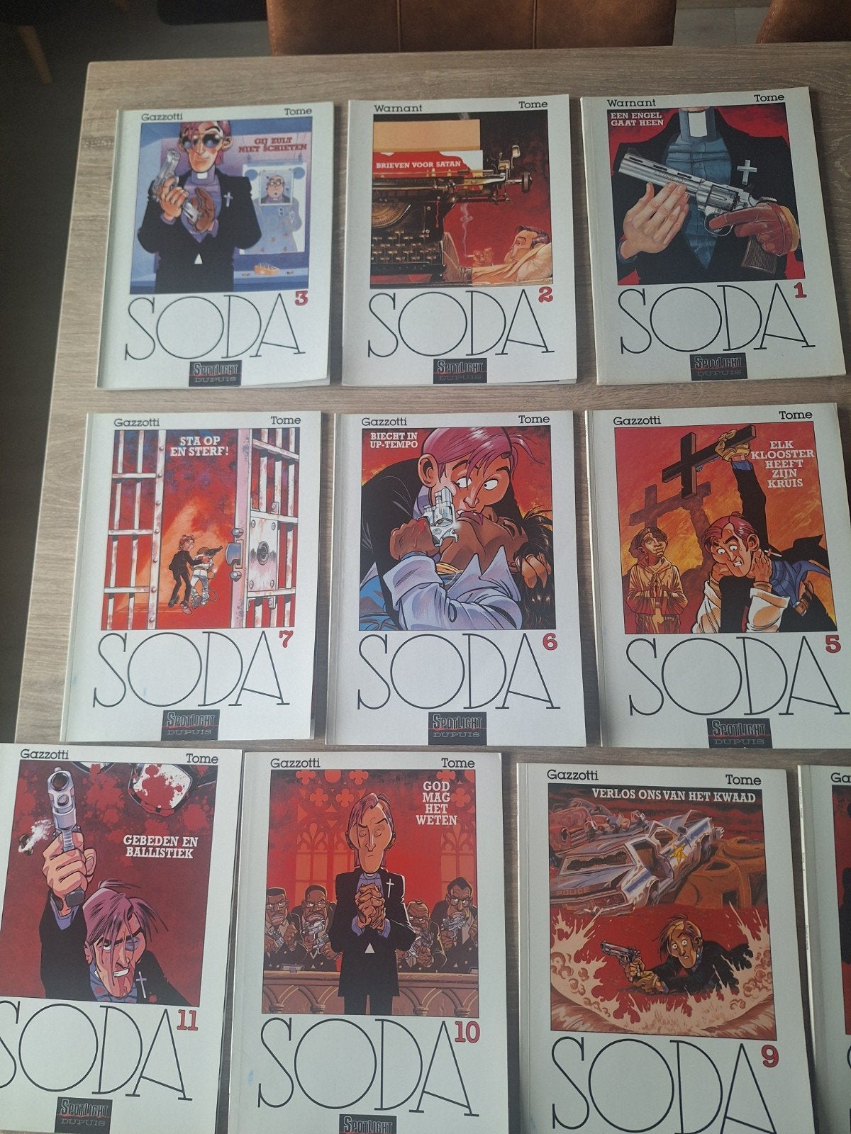 10 x soda strips, Livres, BD, Enlèvement ou Envoi