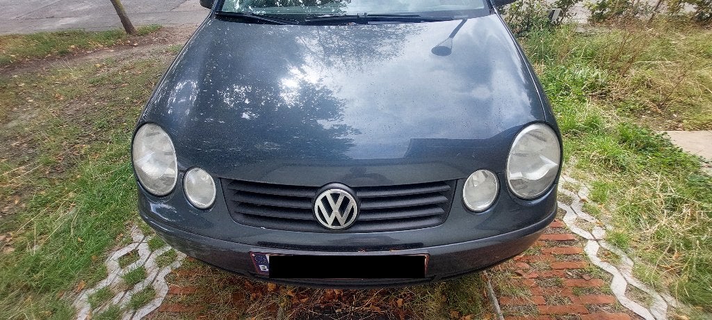 Volkswagen Polo - 2004 - voor export / handelaars, Auto's, Voorwielaandrijving, Stof, Zwart, Blauw