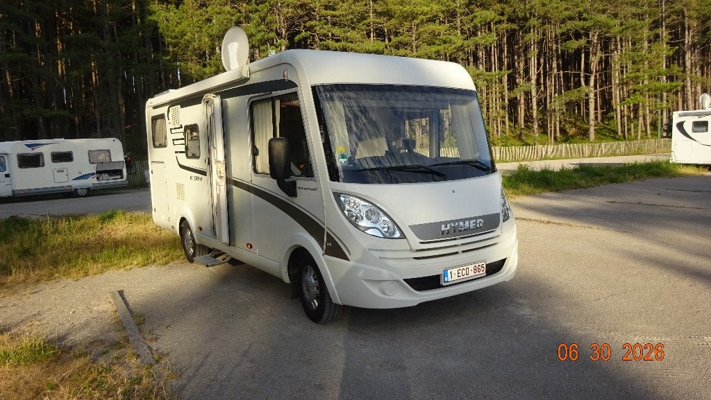 camper Hymer exsis614, Jusqu'à 4, Toilette à cassette, Fiat, Boîte manuelle